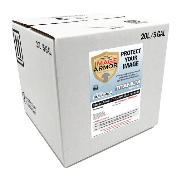 Image Armor Pretreatment Image Armor TITANIUM Pretreatment for DTG - 5 Gallons