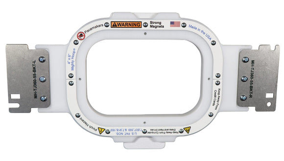 Mighty Hoop Hooping PR10 4" x 6" Mighty Hoop for Brother