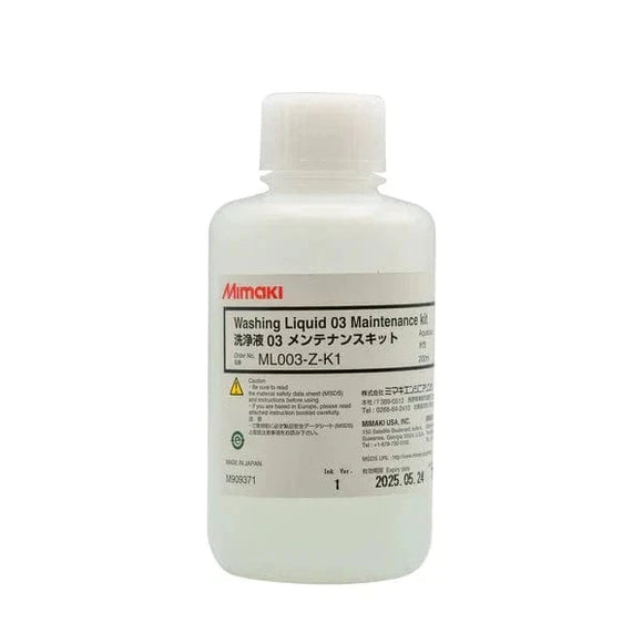 Mimaki DTF Cleaning Mimaki DTF Washing Liquid 03 Maintenance kit