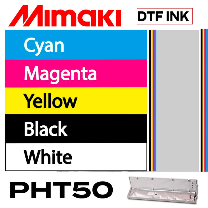 Mimaki PHT50 Pigment DTF Ink Cartridges