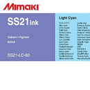 Mimaki Ink 600ml / Light Cyan Mimaki SS21 Eco-Solvent Ink