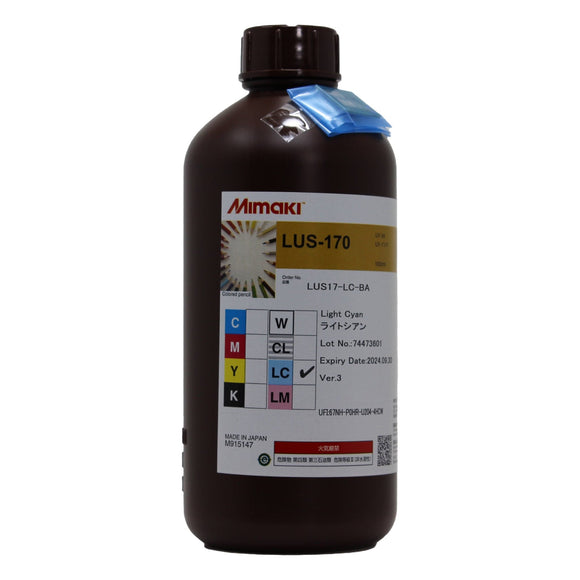 Mimaki Ink Light Cyan Mimaki LUS-170 UV Ink bottle