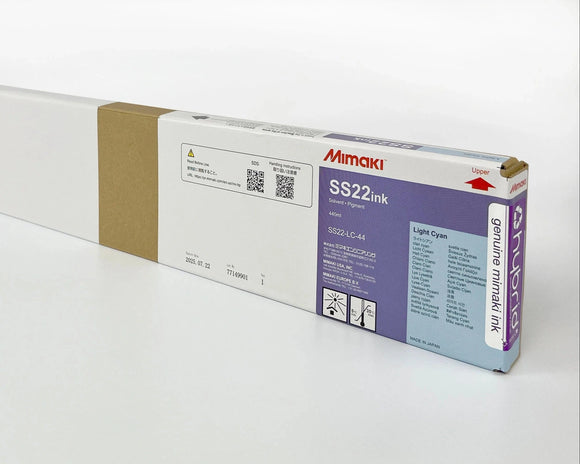 Mimaki Ink Light Cyan Mimaki SS22 Eco-Solvent Ink 440cc
