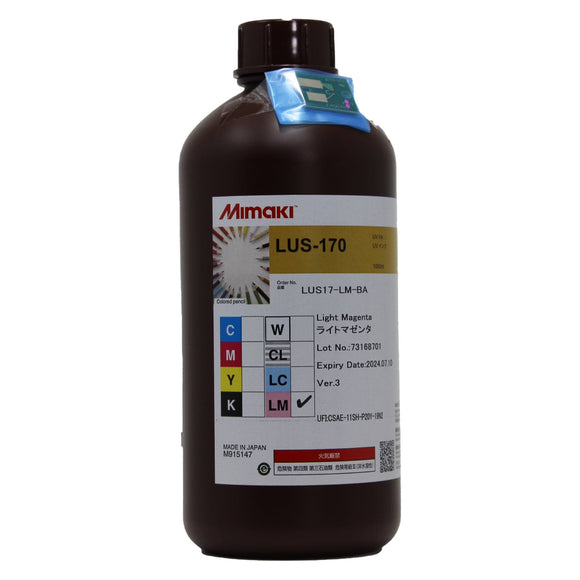 Mimaki Ink Light Magenta Mimaki LUS-170 UV Ink bottle