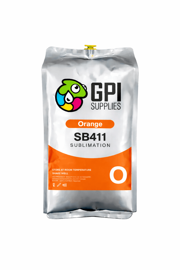 Mimaki Ink Orange Mimaki SB411 Dye Sublimation Ink 2 Liter Pack