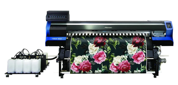 Mimaki Sublimation Printer TS55-1800 + 10kg Ink Supply Unit ($9370) Mimaki TS55-1800 | 76" Dye-Sublimation Printer
