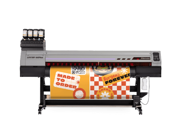 Mimaki UV Printer Mimaki UJV100-160 PLUS 64" Roll-To-Roll UV Printer