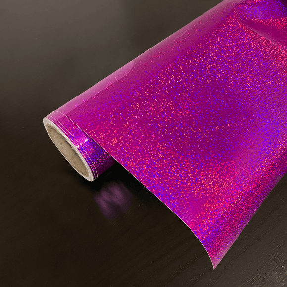 ProPeel Media Disco Sequins / 1yd / 20" ProPeel Holographic Adhesive Backed Film