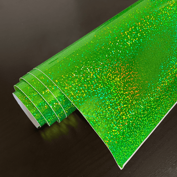 ProPeel Media Meadow Sequins / 1yd / 20" ProPeel Holographic Adhesive Backed Film