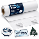 Propeel Media ProPeel FlexSplit 3.4 Mil Matte White Printable Vinyl