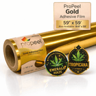 ProPeel Media ProPeel Gold Adhesive Backed Film (Solvent & UV Printable)