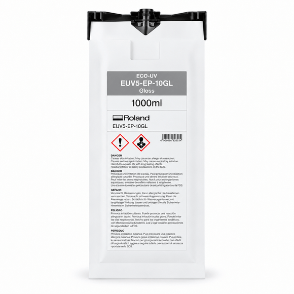 Roland Ink Gloss Roland Eco-UV5 EUV5 Ink 1000ml Pouch - EUV5-EP-10