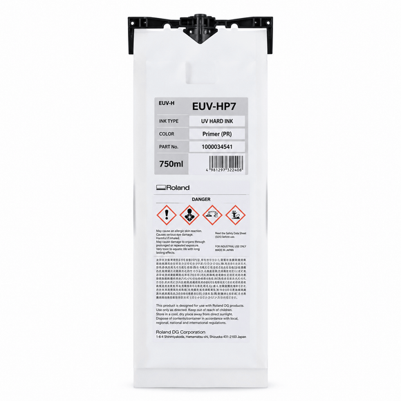 Roland Ink Primer Roland EUV-H UV Hard Ink 750ml Pouch – EUV-HP7
