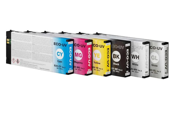 Roland Ink Roland Eco-UV Version 2 Ink 220ml Cartridge