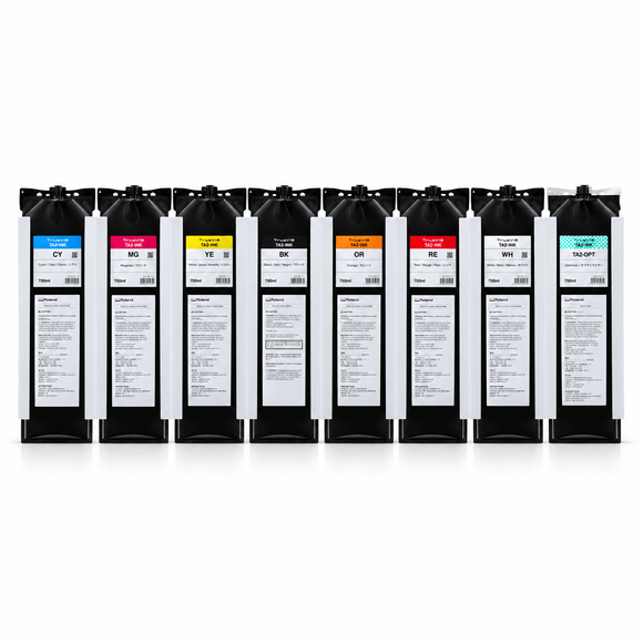 Roland Ink Roland TrueVIS TA2 Latex Ink & Optimizer 750ml for AG-640