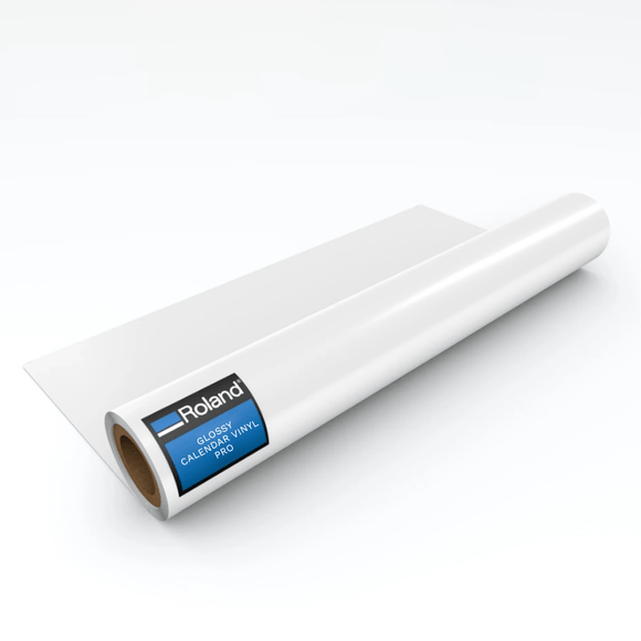 Roland Media 54in x 150ft Roland Glossy Cal Vinyl PRO, Air-Release Liner