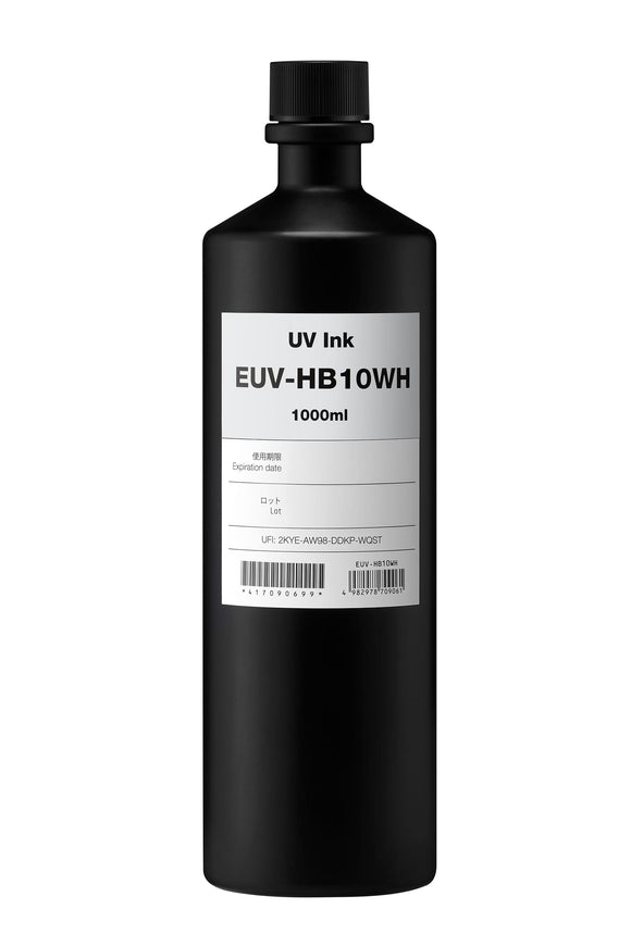 Roland UV Ink White Roland ECO-UV EUV-HB 1000 mL UV Ink for RC-300 Series