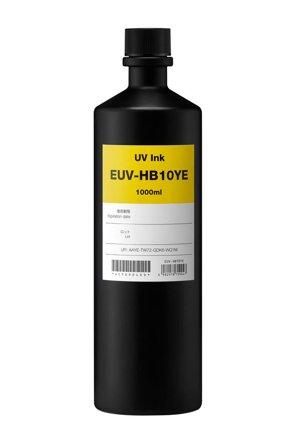 Roland UV Ink Yellow Roland ECO-UV EUV-HB 1000 mL UV Ink for RC-300 Series