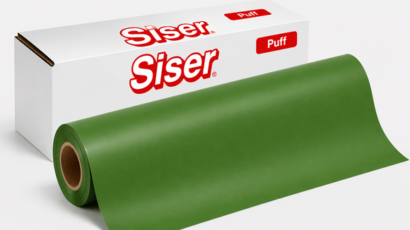 Siser Media Apple Green / 12" / 5yd Siser Easy Puff 12" Vinyl