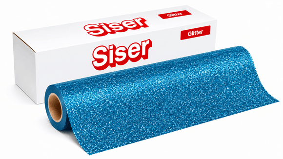 Siser Media Aqua / 12" / 5yd Siser GLITTER Vinyl