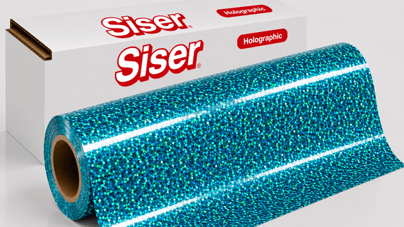 Siser Media Aqua / 12" / 5yd Siser Holographic Vinyl