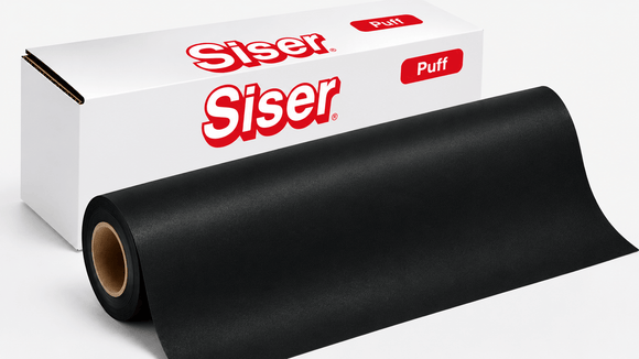Siser Media Black / 12" / 5yd Siser Easy Puff 12" Vinyl