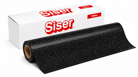 Siser Media Black / 12" / 5yd Siser GLITTER Vinyl