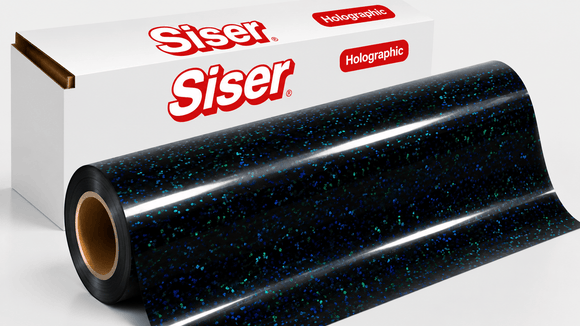 Siser Media Black / 12" / 5yd Siser Holographic Vinyl