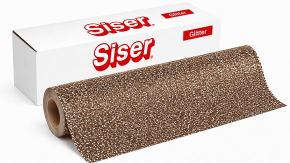 Siser Media Brown / 12" / 5yd Siser GLITTER Vinyl