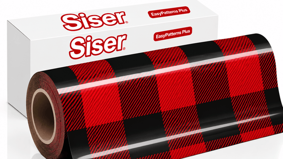 Siser Media Buffalo Plaid Red / 5yd Siser EasyPatterns Plus 12" Vinyl