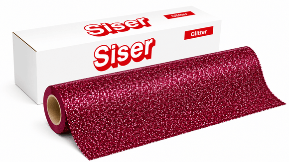Siser Media Burgundy / 12" / 5yd Siser GLITTER Vinyl