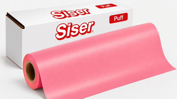Siser Media Deep Pink / 12" / 5yd Siser Easy Puff 12" Vinyl