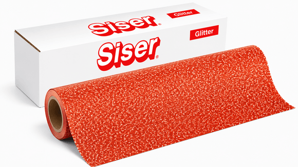Siser Media Ember Orange / 12" / 5yd Siser GLITTER Vinyl
