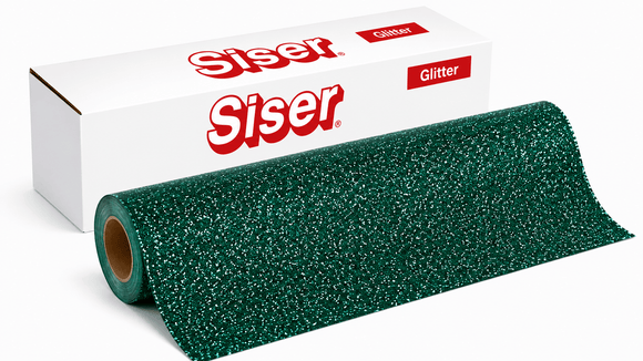 Siser Media Emerald / 12" / 5yd Siser GLITTER Vinyl