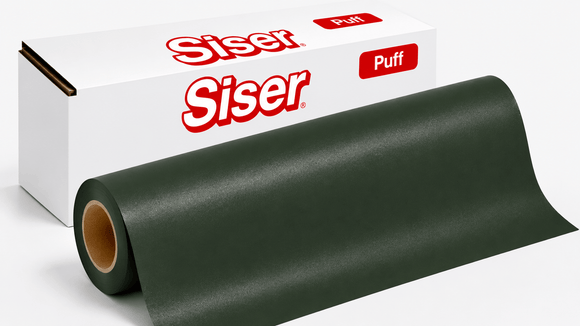 Siser Media Forest Green / 12" / 5yd Siser Easy Puff 12" Vinyl