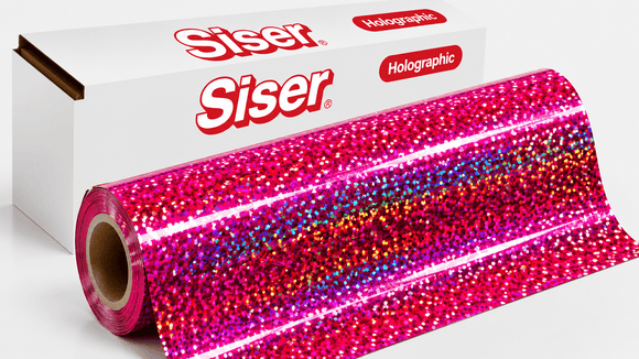 Siser Media Fuchsia / 12" / 5yd Siser Holographic Vinyl