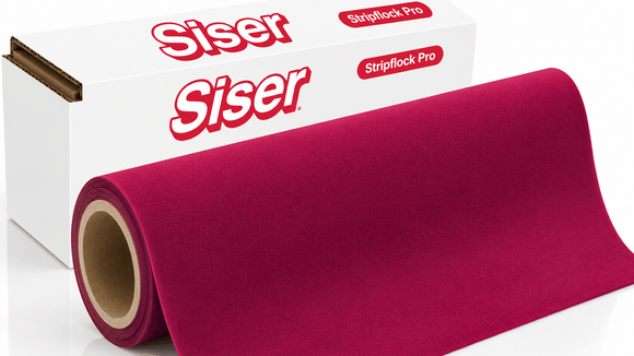 Siser Media Fuchsia / 12" / 5yd Siser StripFlock Pro Vinyl