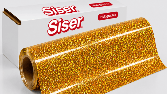 Siser Media Gold / 12" / 5yd Siser Holographic Vinyl
