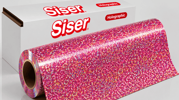 Siser Media Light Pink / 12" / 5yd Siser Holographic Vinyl