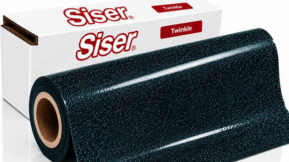 Siser Media Navy / 12" / 5yd Siser Twinkle Vinyl
