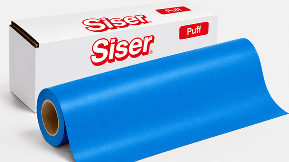 Siser Media Neon Blue / 12" / 5yd Siser Easy Puff 12" Vinyl