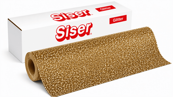 Siser Media Old Gold / 12" / 5yd Siser GLITTER Vinyl