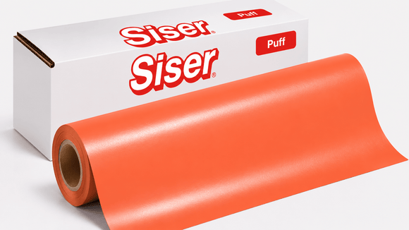 Siser Media Orange / 12" / 5yd Siser Easy Puff 12" Vinyl