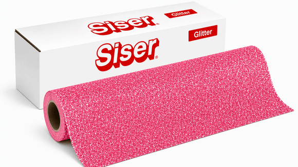 Siser Media Rainbow Coral / 12" / 5yd Siser GLITTER Vinyl