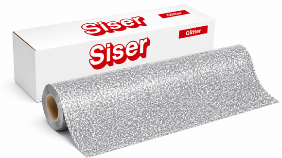 Siser Media Silver / 12" / 5yd Siser GLITTER Vinyl