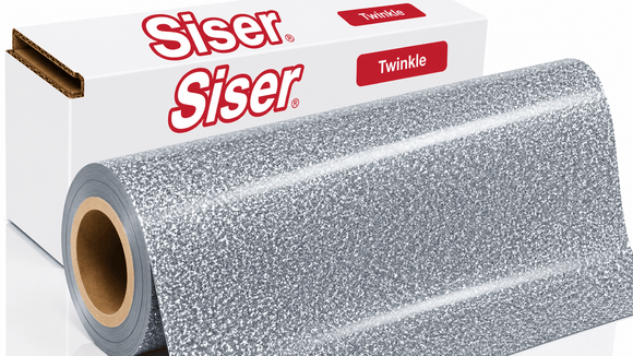 Siser Media Silver / 12" / 5yd Siser Twinkle Vinyl