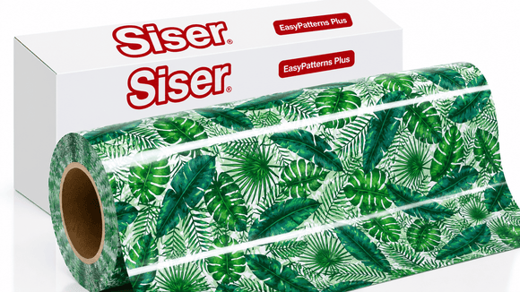 Siser Media Tropical Leaves / 5yd Siser EasyPatterns Plus 12" Vinyl