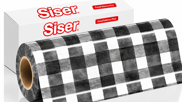Siser Media Watercolor Plaid / 5yd Siser EasyPatterns Plus 12" Vinyl