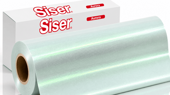 Siser Media White / 5yd Siser Aurora 12" Vinyl