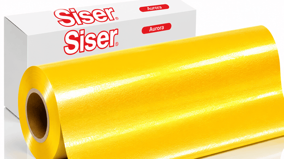 Siser Media Yellow / 5yd Siser Aurora 12" Vinyl